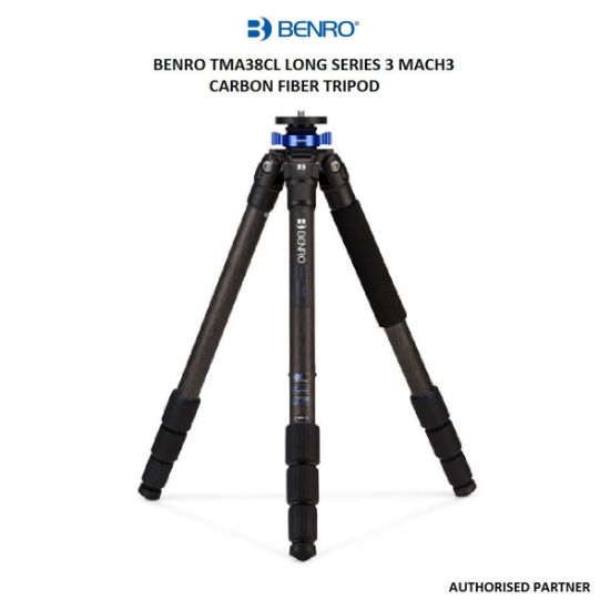 Picture of Benro TMA38CL Long Series 3 Mach3 Carbon Fiber Tripod