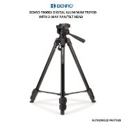 Picture of Benro T800EX Digital Aluminum Tripod with 3-Way Pan/Tilt Head