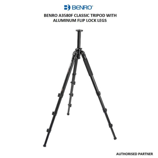 Picture of Benro A3580F Classic Tripod with Aluminum Flip Lock Legs