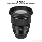 Picture of Sigma 105mm f/1.4 DG HSM Art for Sony E Lens