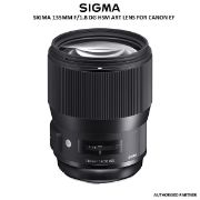 Picture of Sigma 135mm f/1.8 DG HSM Art Lens for Canon EF.