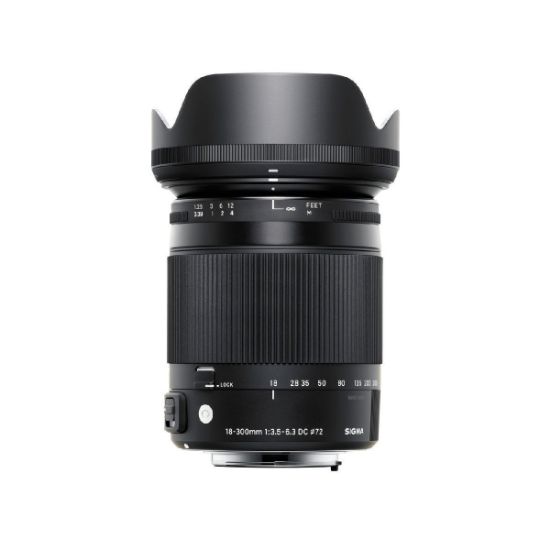 Picture of Sigma 18-300mm f/3.5-6.3 DC Macro OS HSM Contemporary Lens for Canon EF