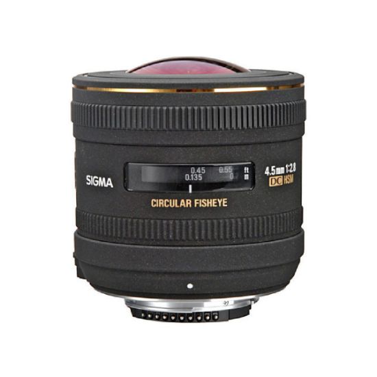 Picture of Sigma 4.5mm f/2.8 EX DC HSM Circular Fisheye Lens for Nikon F