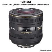 Picture of Sigma 4.5mm f/2.8 EX DC HSM Circular Fisheye Lens for Nikon F