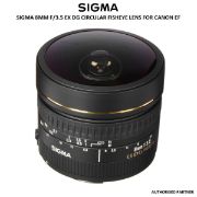 Picture of Sigma 8mm f/3.5 EX DG Circular Fisheye Lens for Canon EF