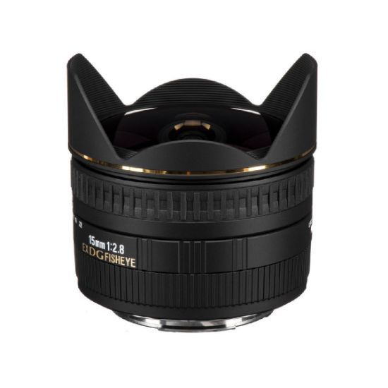 Picture of Sigma 15mm f/2.8 EX DG Diagonal Fisheye Lens for Canon EF