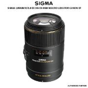 Picture of Sigma 105mm f/2.8 EX DG OS HSM Macro Lens for Canon EF