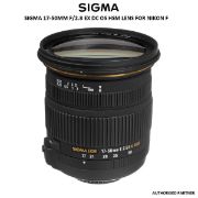 Picture of Sigma 17-50mm f/2.8 EX DC OS HSM Lens for Nikon F