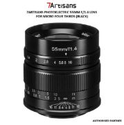 Picture of 7artisans Photoelectric 55mm f/1.4 Lens for Micro Four Thirds (Black)