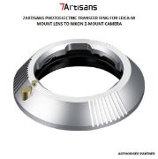 Picture of 7artisans Photoelectric Transfer Ring for Leica-M Mount Lens to Nikon Z-Mount Camera (Black)