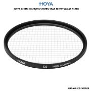 Picture of Hoya 72mm 4x Cross Screen Star Effect Glass Filter