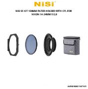 Picture of NISI S5 KIT 150mm filter holder withCPL for Nikon 14-24mm f/2.8