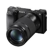 Picture of Sony Alpha ILCE-6100Y 24.2 MP Mirrorless Camera with 16-50 mm and 55-210 mm Zoom Lenses