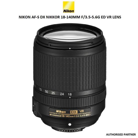 Picture of Nikkor AF-S DX 18-140mm f/3.5-5.6G ED VR Lens