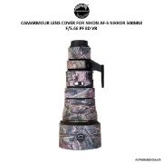 Picture of CamArmour Lens Cover for Nikon AF-S Nikkor 500mm f/5.6E PF ED VR (Tropical Wood-Web Camouflage)