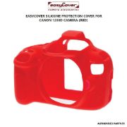 Picture of EasyCover Silicone Protection Cover for Canon 1200D Camera (Red)