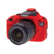 Picture of EasyCover Silicone Protection Cover for Canon 1200D Camera (Red)