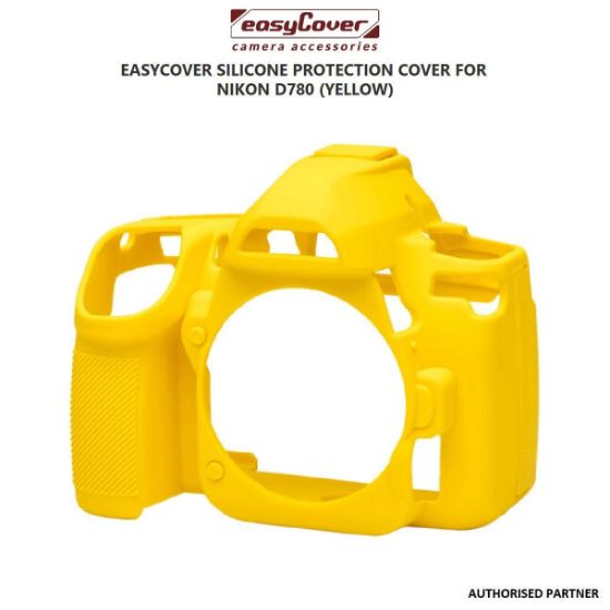 Picture of easyCover Silicone Protection Cover for Nikon D780 (Yellow)