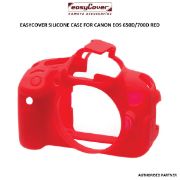 Picture of EasyCover Silicone Cover for Canon 650D/700D Camera (Red)