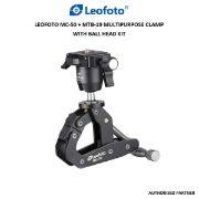 Picture of Leofoto MC-50 MTB-19 Multipurpose Clamp with Ball Head Kit