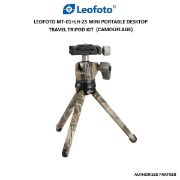 Picture of Leofoto MT-01 LH-25 Mini Portable Desktop Travel Tripod Kit (Camouflage Color)