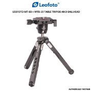 Picture of Leofoto MT-03   MTB-19 Spider Mini Table Tripod and Ballhead