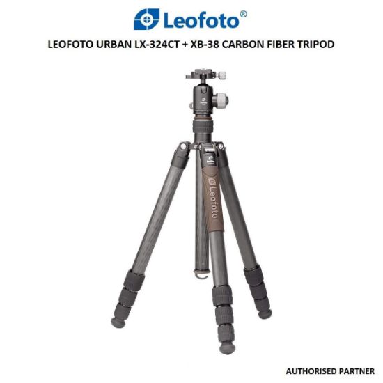 Picture of Leofoto Urban LX-324CT   XB-38 Professional Carbon Fiber Tripod