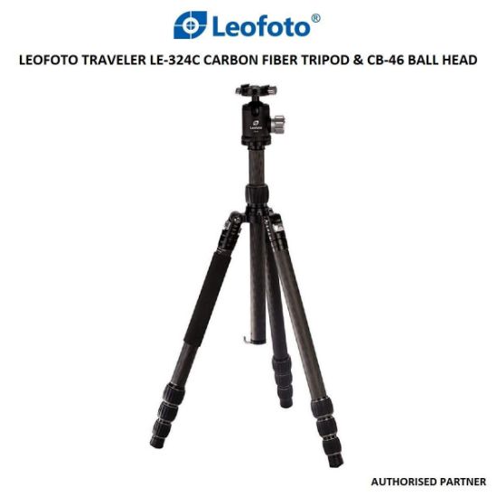 Picture of Leofoto Traveller LE-324C Carbon Fiber Tripod