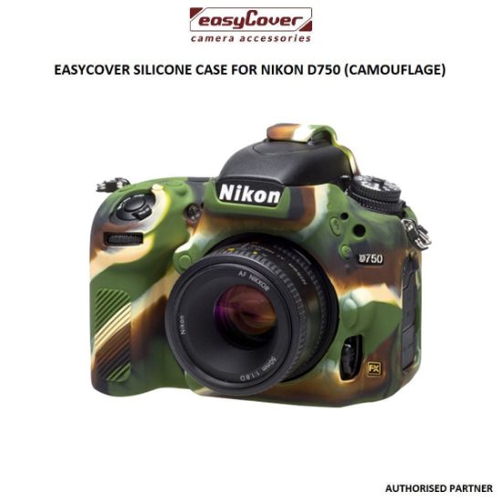 Picture of EasyCover Silicone Protection Cover for Nikon D750 (Camo)