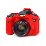 Picture of Easycover Silicone Protection Cover for Canon EOS 80D (Red)