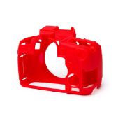 Picture of easyCover Silicone Protection Cover for Canon EOS 760D (Red)