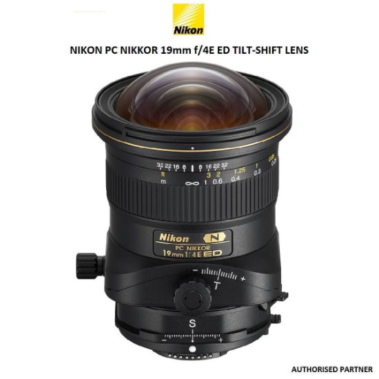 Picture of Nikon PC NIKKOR 19mm f/4E ED Tilt-Shift Lens