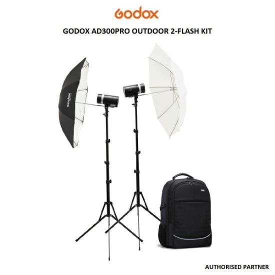 Picture of Godox AD300pro Outdoor 2-Flash Kit