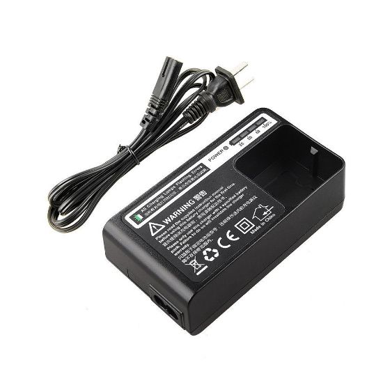 Picture of Godox C29 Li-ion Battery Charger 16.8V 1.1A with Power Cable For AD200 Camera Battery Charger  (Black)