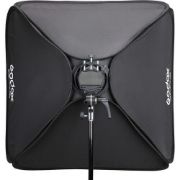 Picture of Godox S2 Bowens Mount Bracket with Softbox, Grid