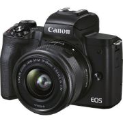 Picture of Canon EOS M50 Mark II Mirrorless Digital Camera with 15-45mm Lens (Black)