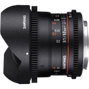 Picture of Samyang Cine 12MM T3.1 VDSLR Lens for MFT