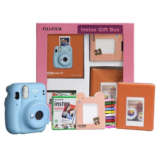 Picture of FujiFilm Instax Mini 11 Starter Kit Instant Camera (Blue)..