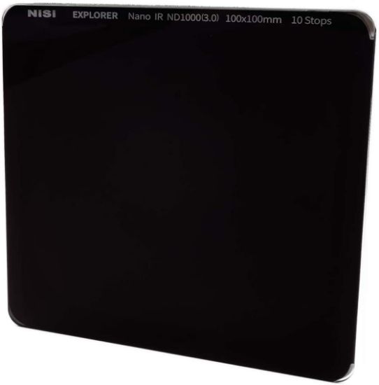 Picture of NiSi Explorer Collection 100x100mm ND1000 (3.0) Ã¢â‚¬â€œ 10 Stop Nano IR Neutral Density filter