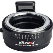 Picture of Viltrox NF-NEX mount adapter can allow the Nikon G