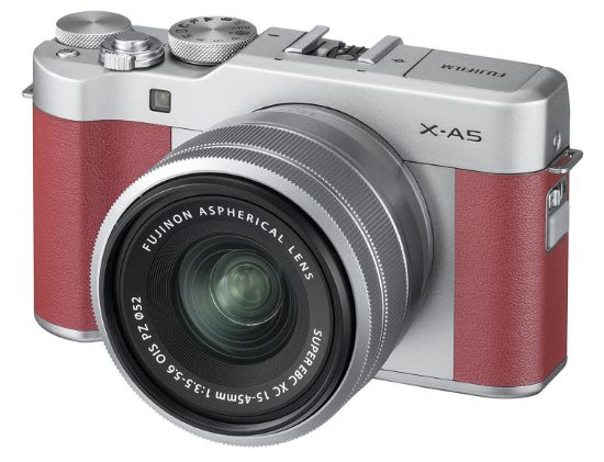 Picture of FUJIFILM X-A5 Mirrorless Digital Camera with 15-45mm Lens (PINK)..