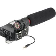 Picture of Saramonic MixMic Shotgun Microphone with Integrated 2-Channel Audio Adapter