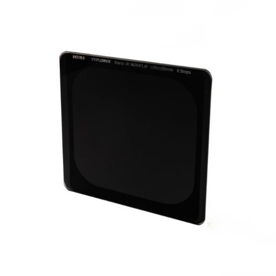 Picture of Nisi 100x100mm ND64 (1.8) Ã¢â‚¬â€œ 6 Stop Nano IR Neutral Density filter