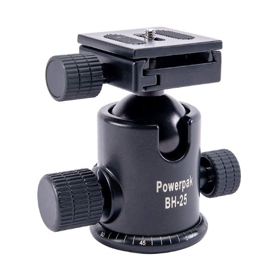 Picture of Powerpak BH-25 360 Degree Fluid Rotation Tripod Ball Head