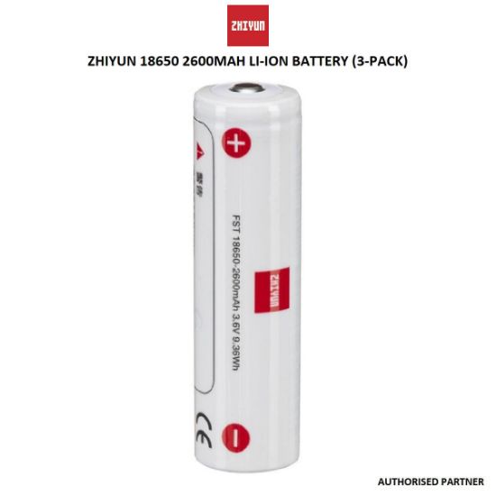 Picture of Zhiyun IMR 18650 Battery 3 Set 2600 mAH ..