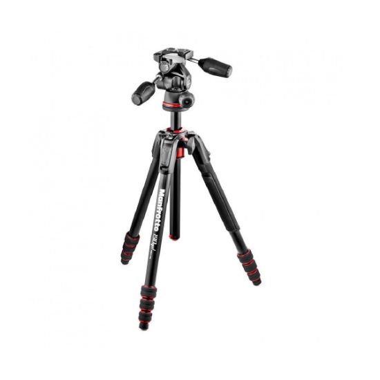 Picture of Manfrotto 190 Go! Aluminium 4-Section Twist Lock tripod with Head