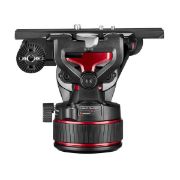 Picture of Manfrotto 612 Nitrotech Fluid Video Head and Aluminum Twin Leg Tripod with Ground Spreader..