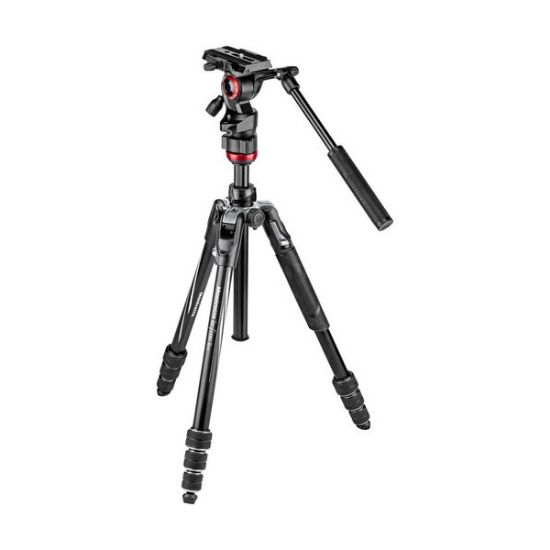 Picture of Manfrotto Befree Live Aluminum Video Tripod Kit with Twist Leg Locks..