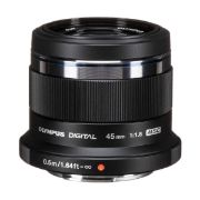 Picture of Olympus M.Zuiko Digital 45mm f/1.8 Lens (Black)..