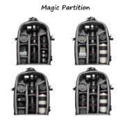 Picture of MOBIUS Trendsetter DSLR Backpack Camera Bag  (Black)